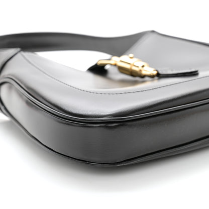 Gucci Boarded Dyana Lux Calfskin Small Jackie 1961 Hobo Black 8 of 9