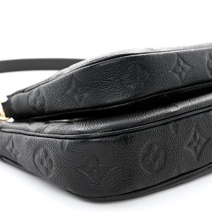 Louis Vuitton Empreinte Monogram Giant Multi Pochette Accessories Black 8 of 9