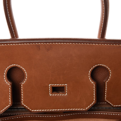 Hermes Natural Barenia Birkin 35 Fauve 38 of 45