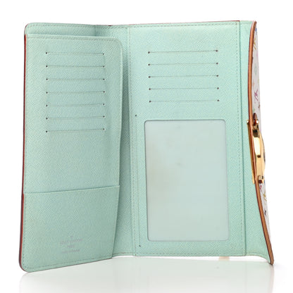 Louis Vuitton Monogram Multicolor Eugenie Wallet White Anie 4 of 4