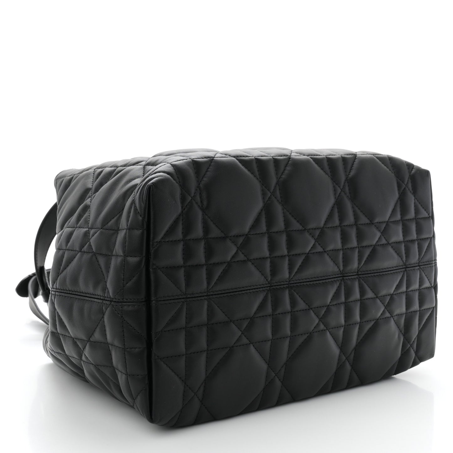 Calfskin Macrocannage Medium Toujours Black