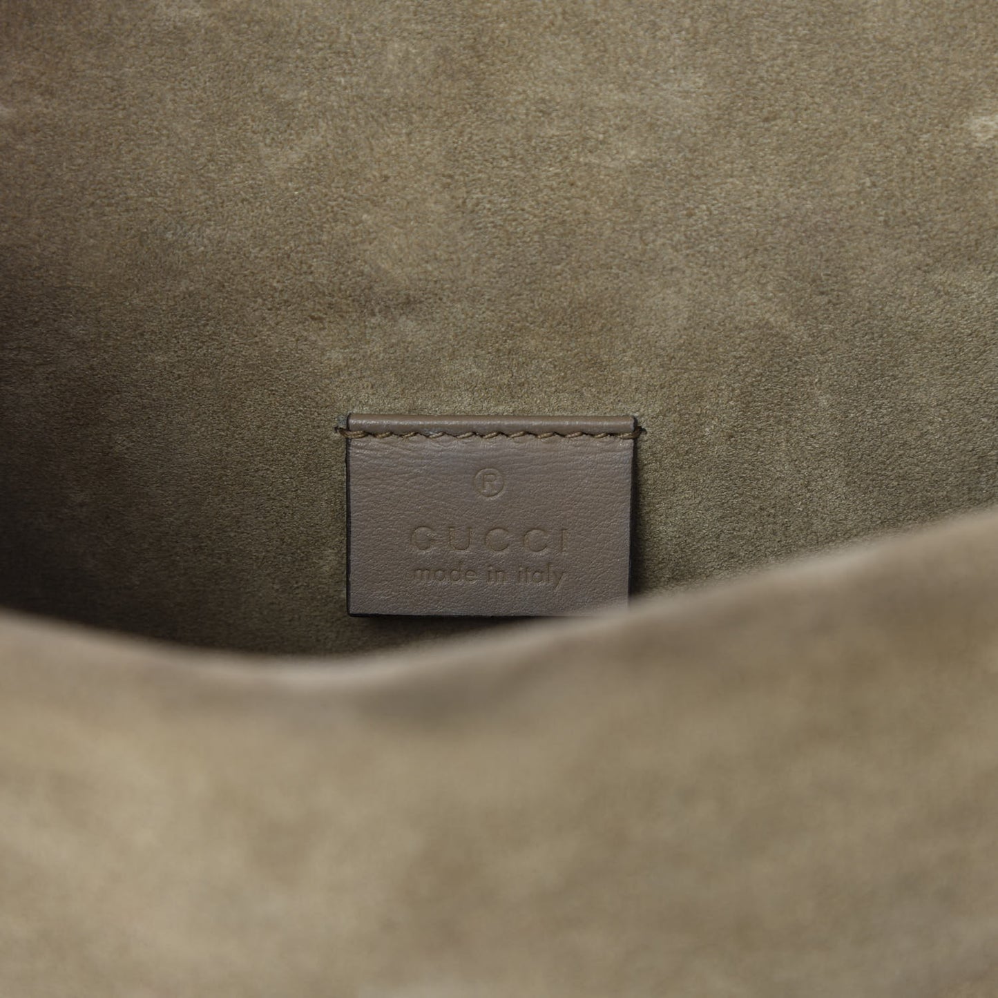 GG Supreme Monogram Mini Dionysus Shoulder Bag Taupe