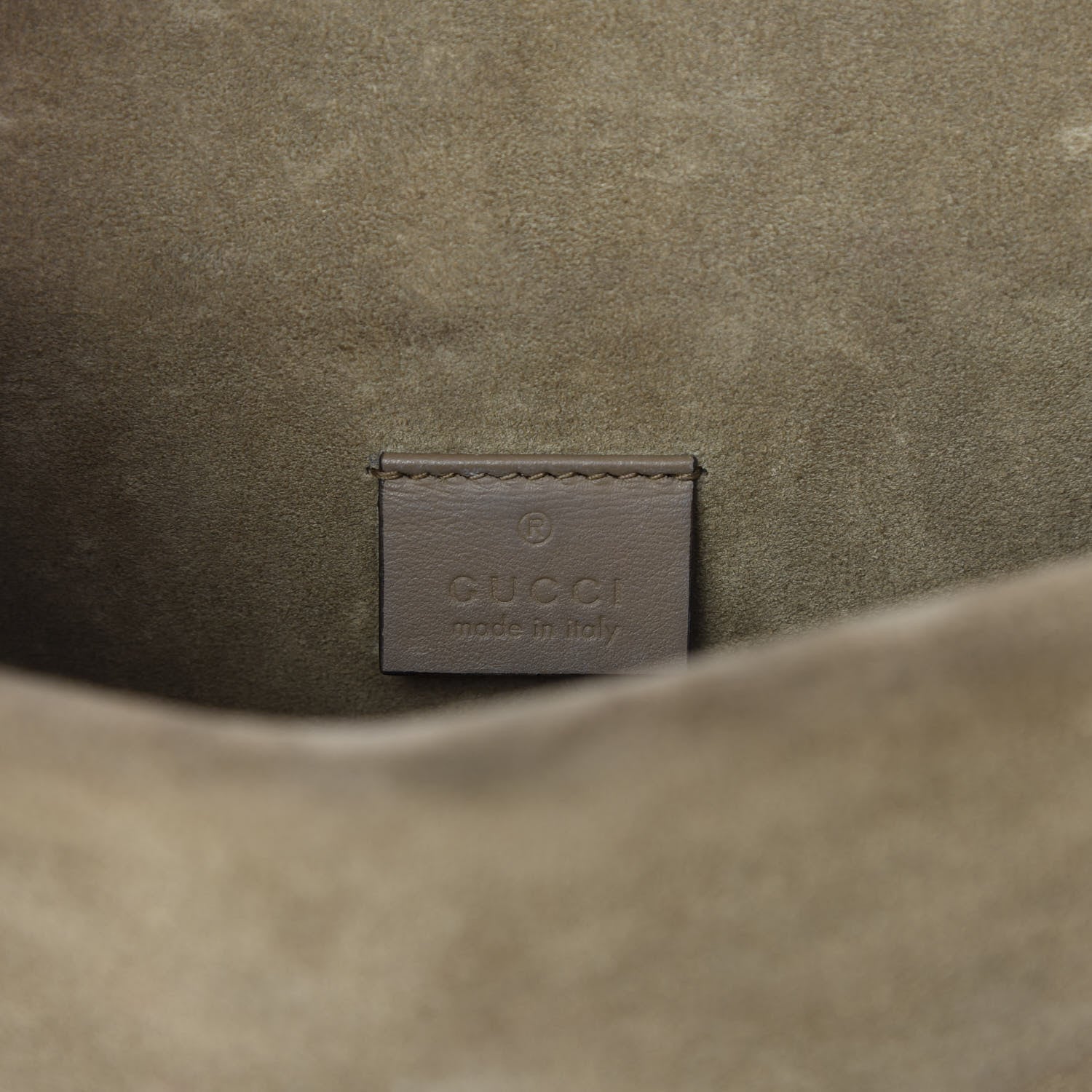 Gucci GG Supreme Monogram Mini Dionysus Shoulder Bag Taupe 8 of 9