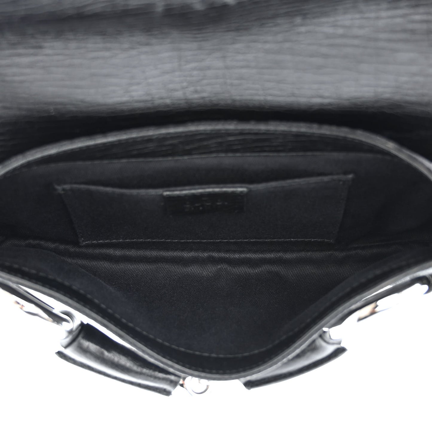Monogram Horsebit Chain Clutch Black