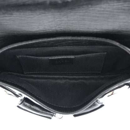 Gucci Monogram Horsebit Chain Clutch Black 5 of 12