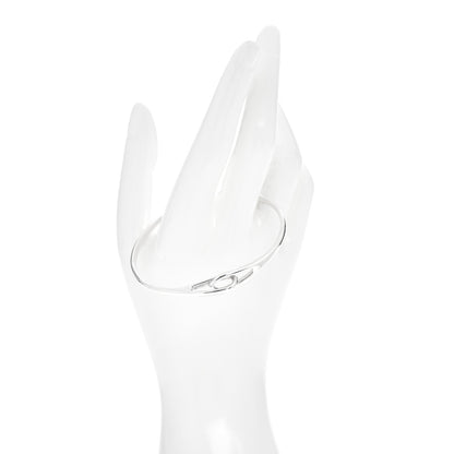 Tiffany Sterling Silver Interlocking Loops Bangle Bracelet 2 of 4