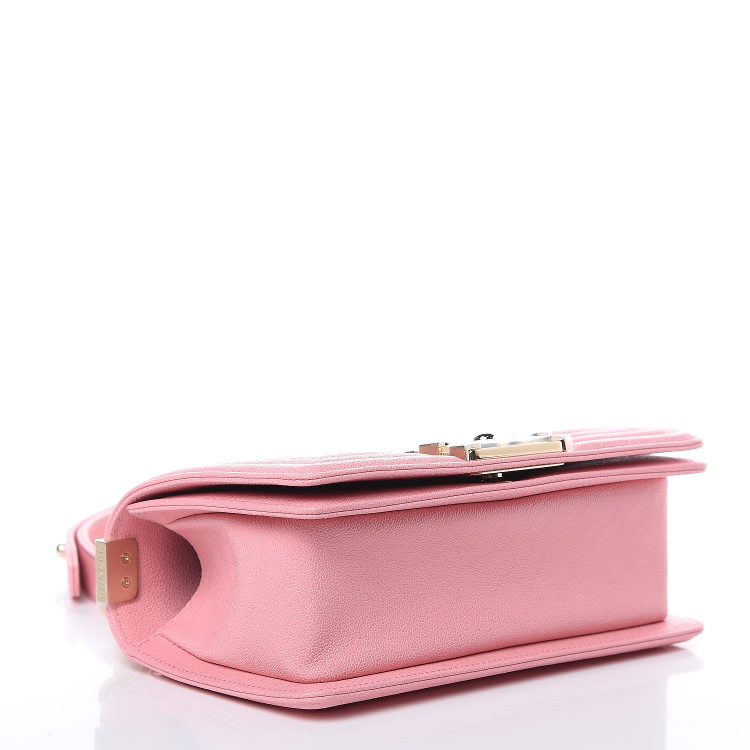 Chanel Caviar Quilted Small Boy Flap Pink 4 of 9