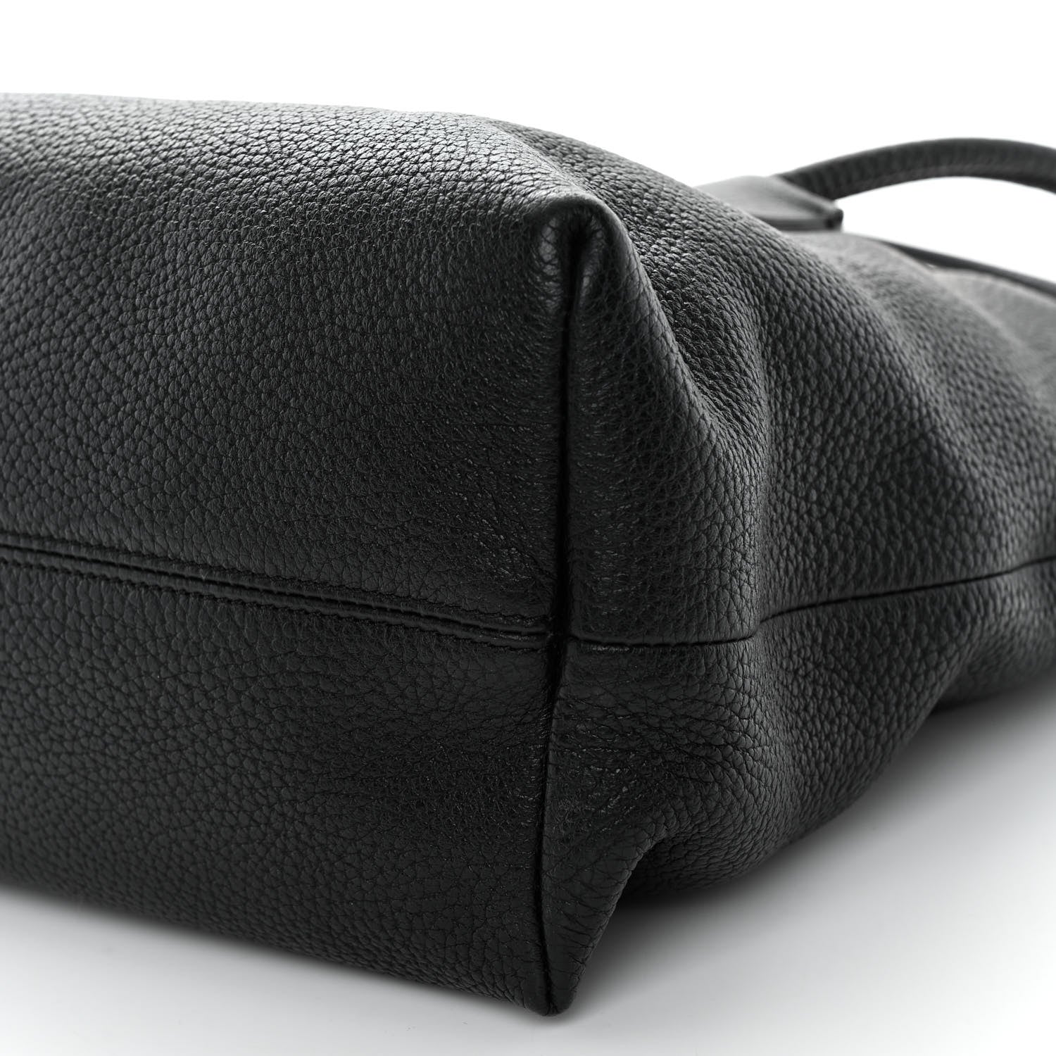 Burberry London Grainy Calfskin Medium Baynard Tote Black 10 of 12
