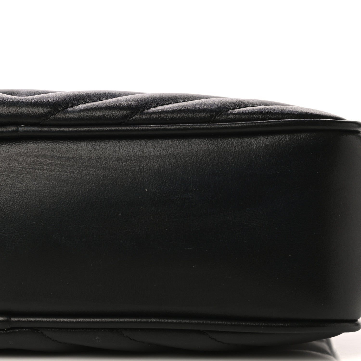 Saint Laurent Calfskin Matelasse Monogram Lou Camera Bag Black 16 of 17