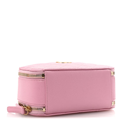 Chanel Caviar Quilted Pick Me Up Mini Vanity Case Pink 4 of 10
