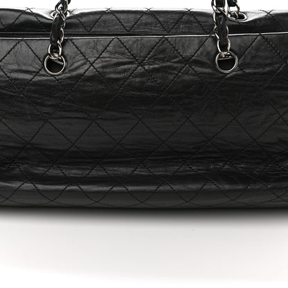 Chanel Lambskin Quilted Ritz Flap Bag Black 12 of 12