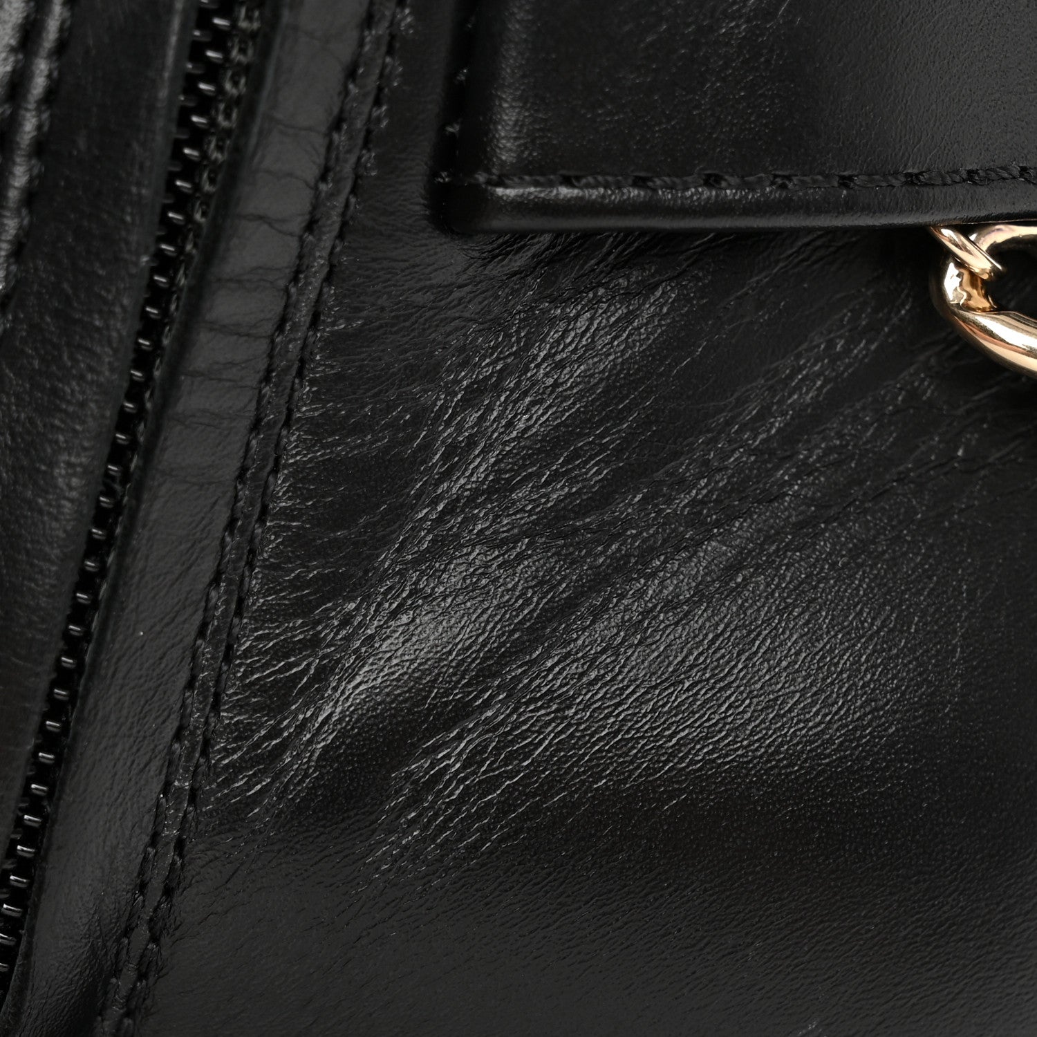 Chanel Calfskin Chain HIgh Boots 37.5 Black 9 of 13