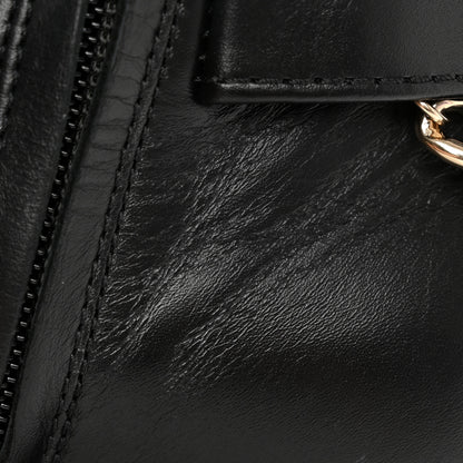 Chanel Calfskin Chain HIgh Boots 37.5 Black 9 of 13