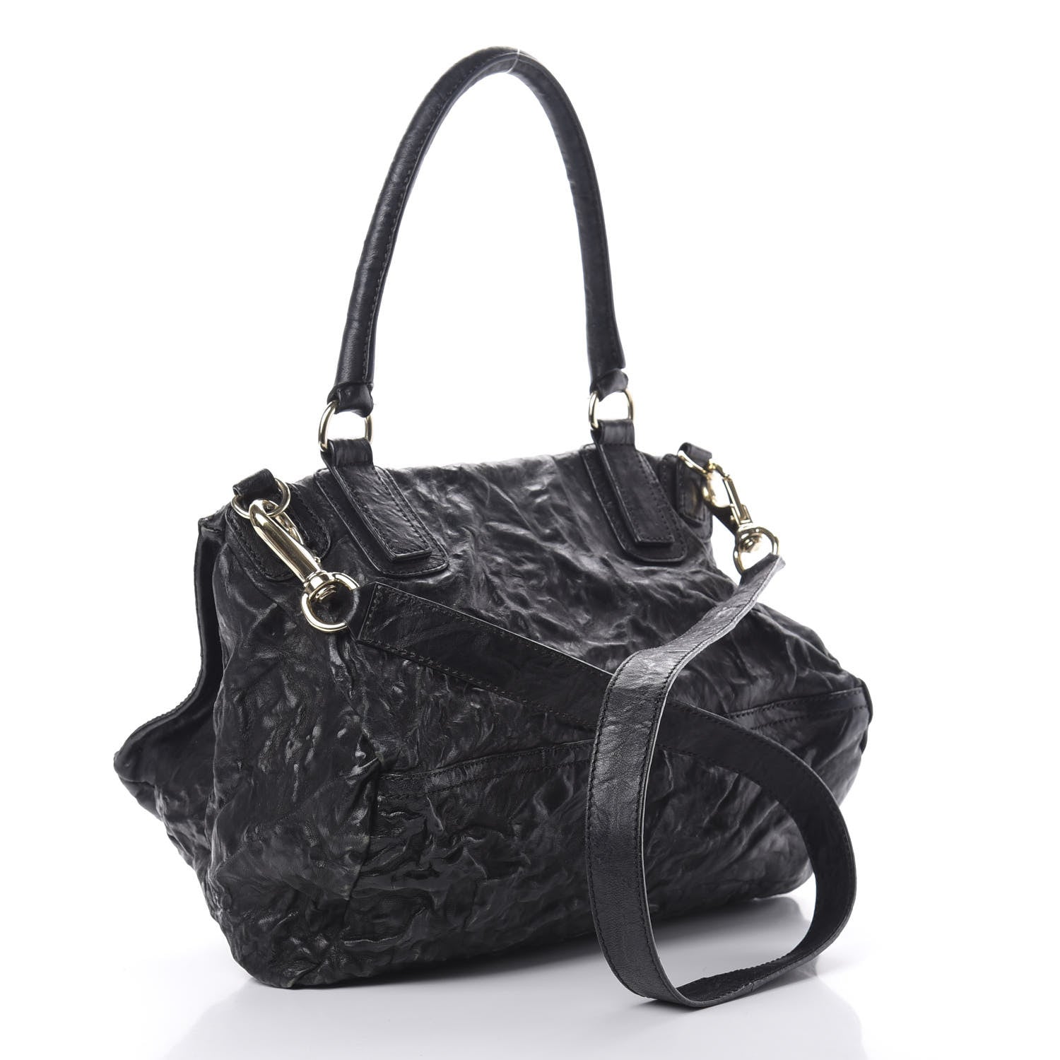 Givenchy Tumbled Sheepskin Medium Pandora Black 3 of 15