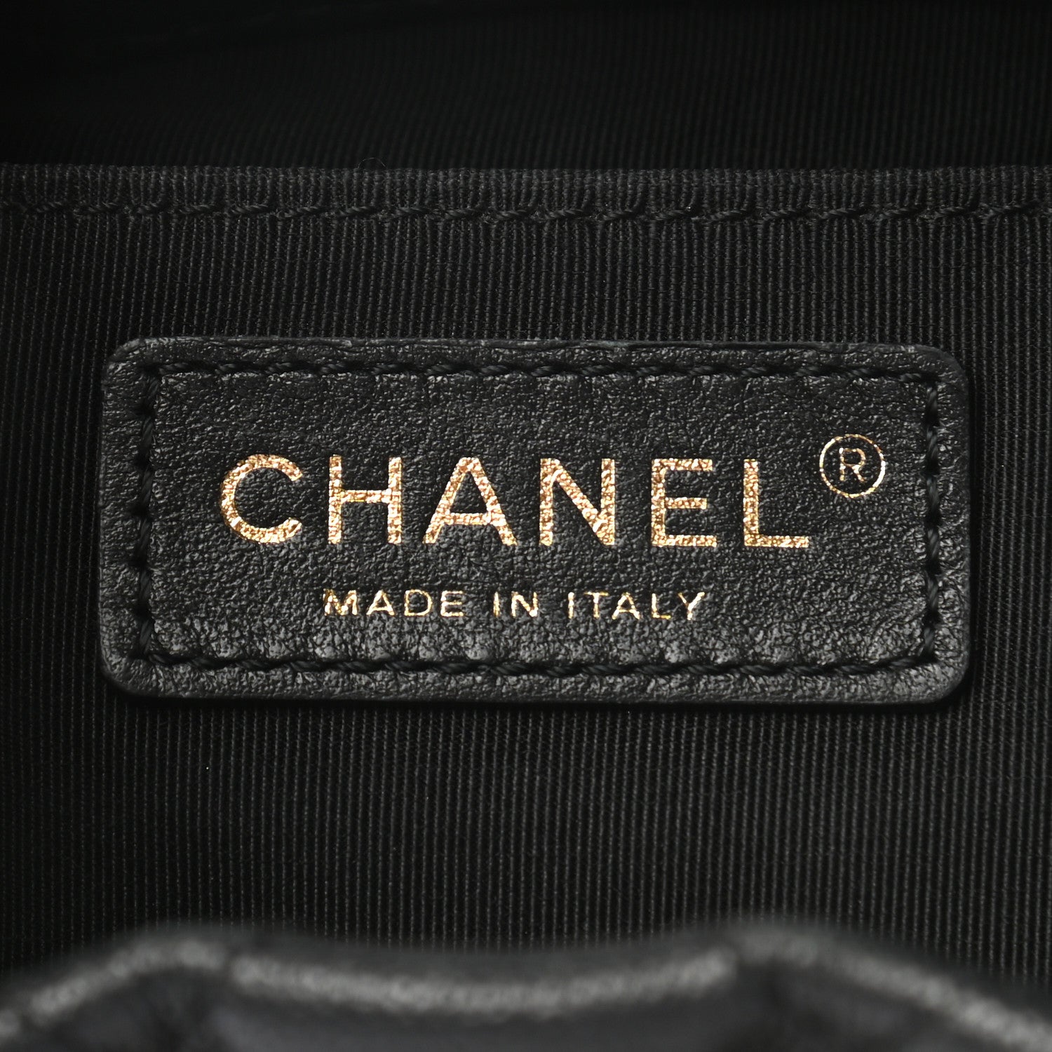 Chanel Caviar Quilted Rolled Up Bucket Drawstring Bag Black 5 of 10