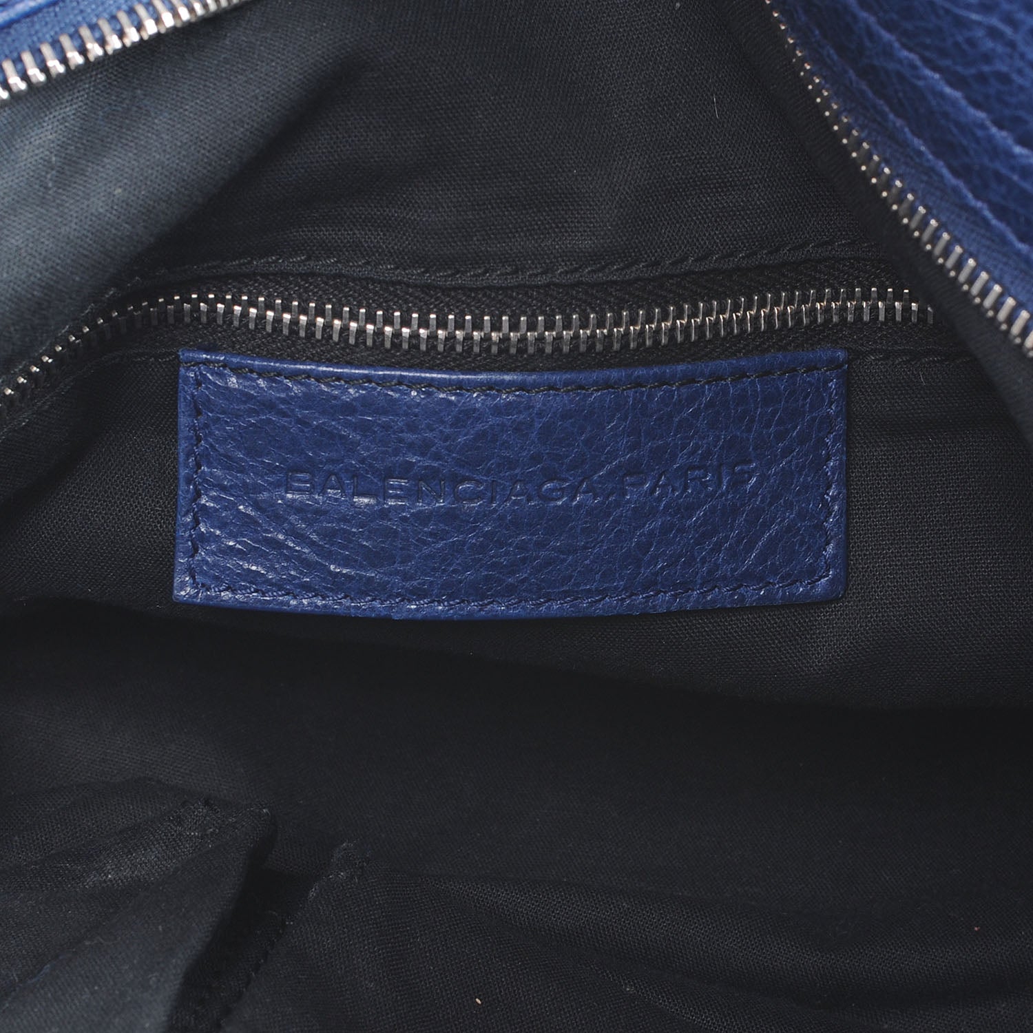 Balenciaga Agneau Giant 12 Silver Hardware Velo Bleu Mineral 5 of 6