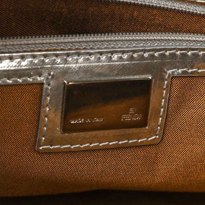 Fendi Zucca Shopper Tote Tobacco Argento 6 of 15