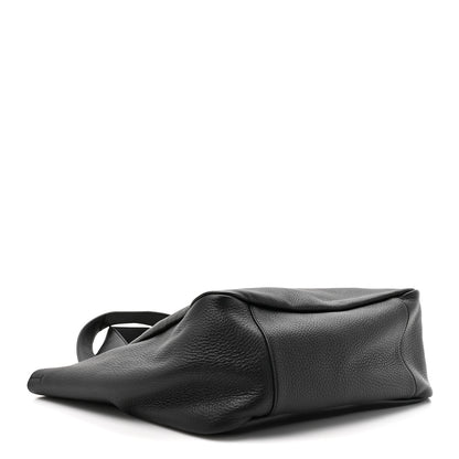 Saint Laurent Grained Deerskin Bea Tote Black 4 of 10