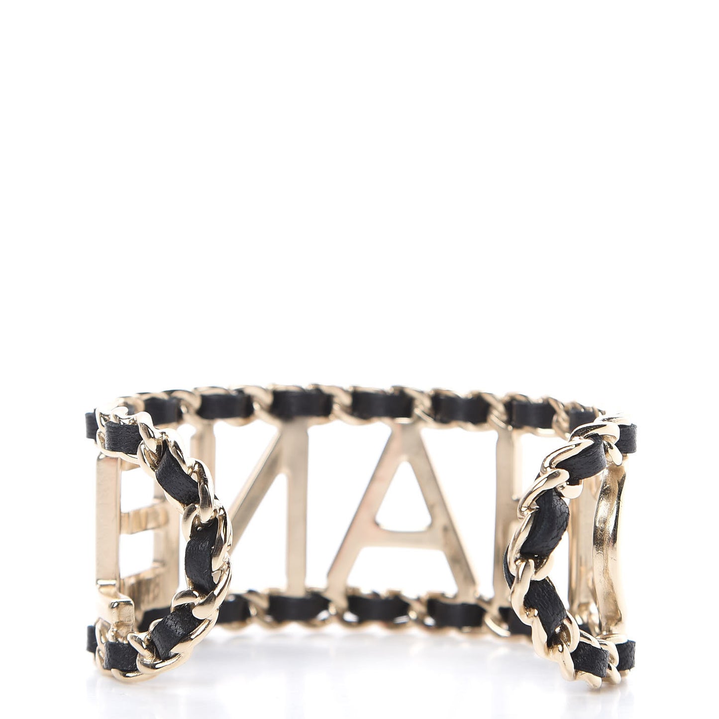 Lambskin Chain Vintage Allure Bracelet Gold