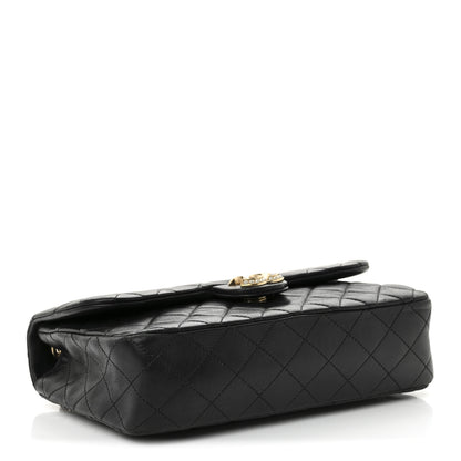 Chanel Lambskin Quilted Medium Westminster Pearl Flap Black 4 of 10