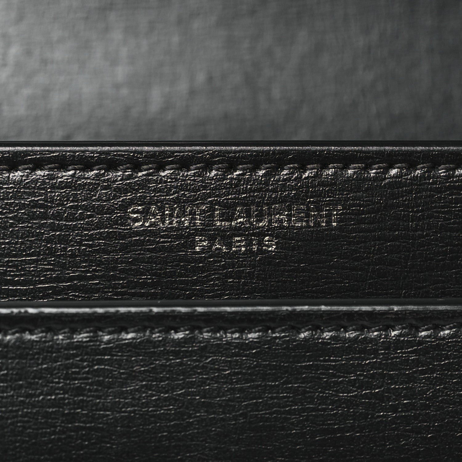 Saint Laurent Calfskin Medium Monogram Monochrome Sunset Black 6 of 11