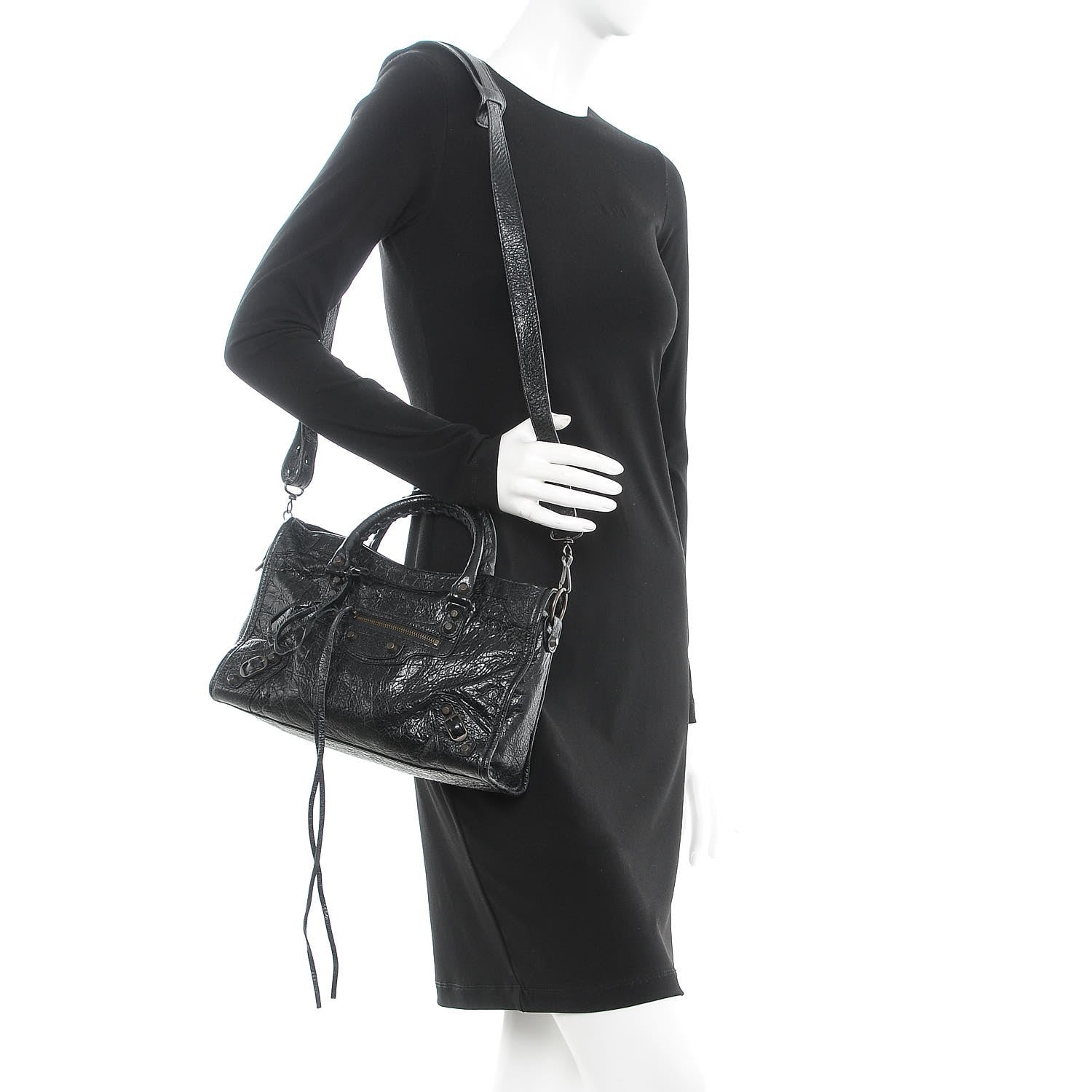 Balenciaga Agneau Classic Hardware S City Black 2 of 8