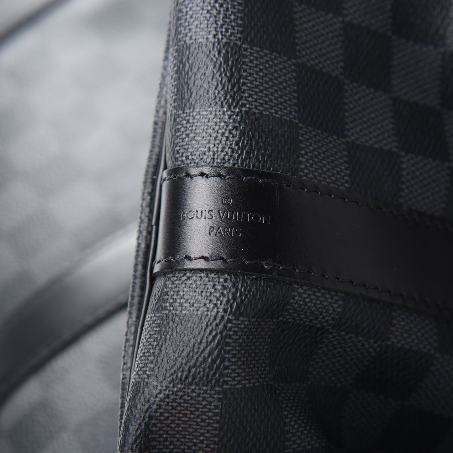 Damier Graphite Keepall Bandouliere 55