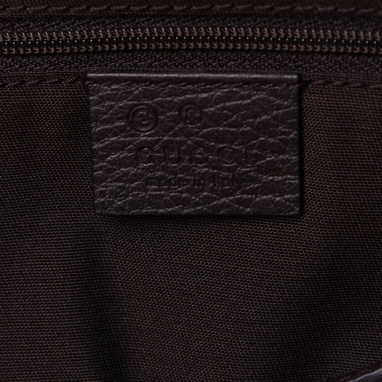 Gucci Calfskin Medium Dome Bag Dark Brown 6 of 6