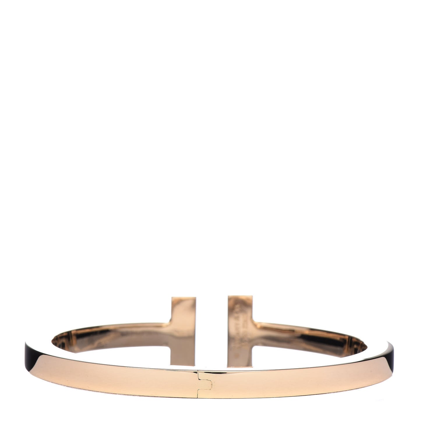 18K Yellow Gold T Square Bracelet