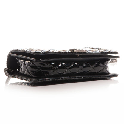 Chanel Patent Small Boy Reverso Flap Black 4 of 9