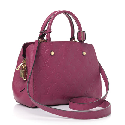 Louis Vuitton Empreinte Montaigne BB Grape 2 of 4