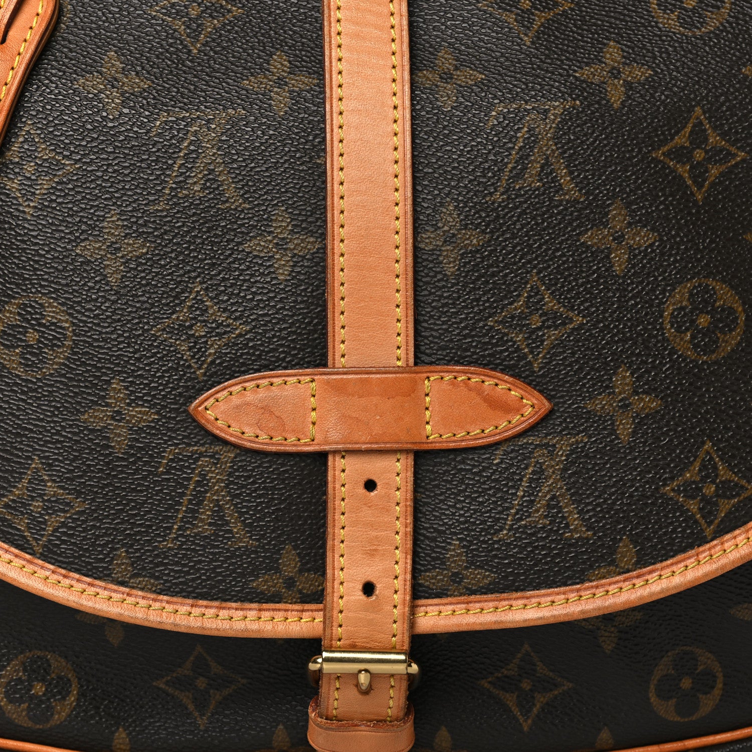 Louis Vuitton Monogram Saumur 30 8 of 12