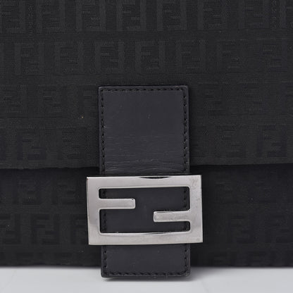 Fendi Zucchino Mama Baguette Black 7 of 15