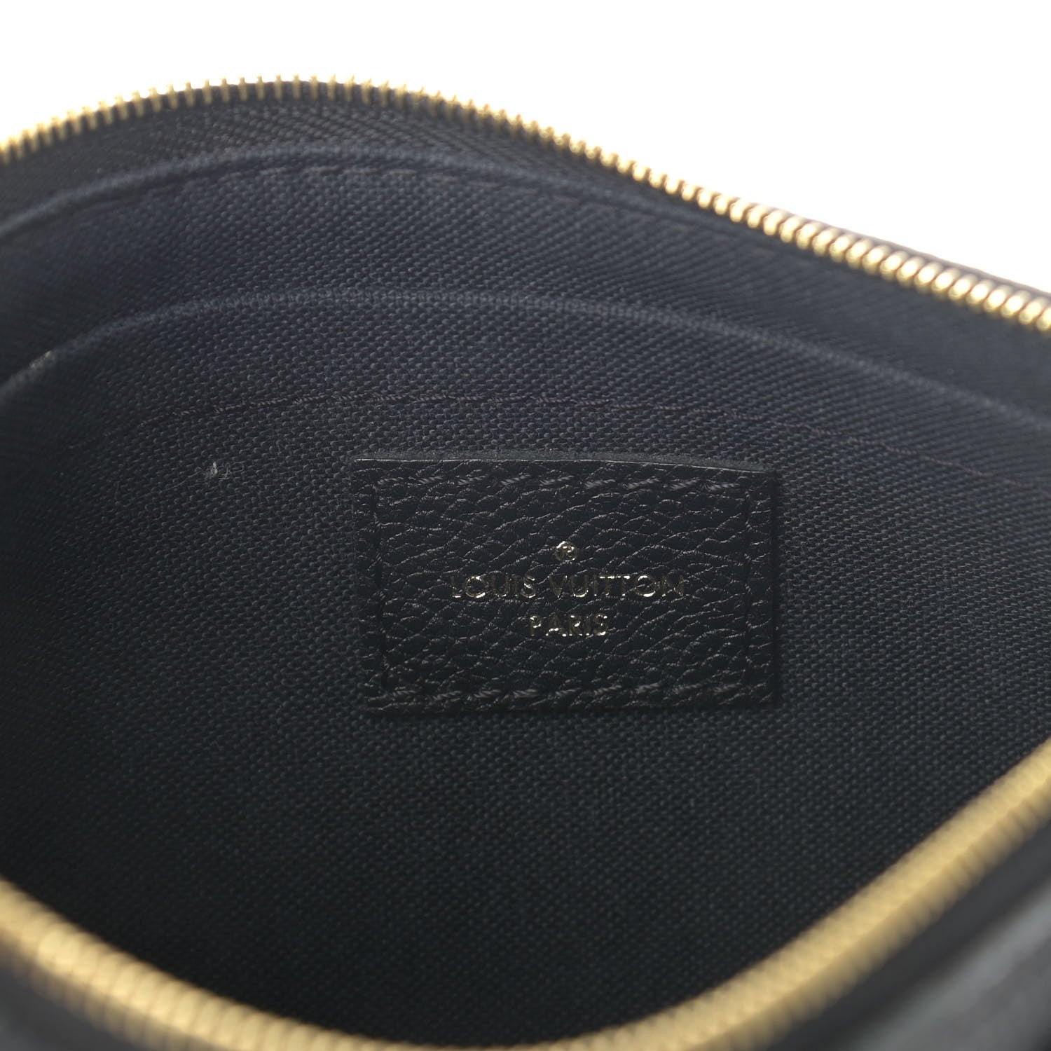 Louis Vuitton Monogram Pallas Clutch Black 5 of 10