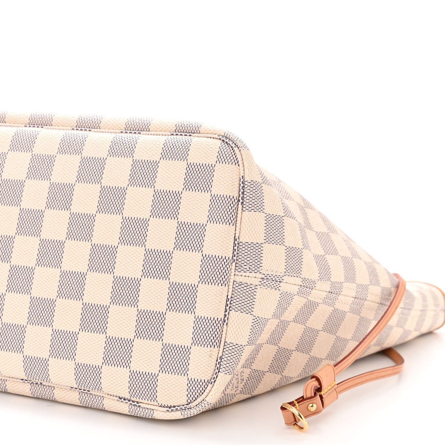 Louis Vuitton Damier Azur Neo Neverfull MM Rose Ballerine 10 of 10