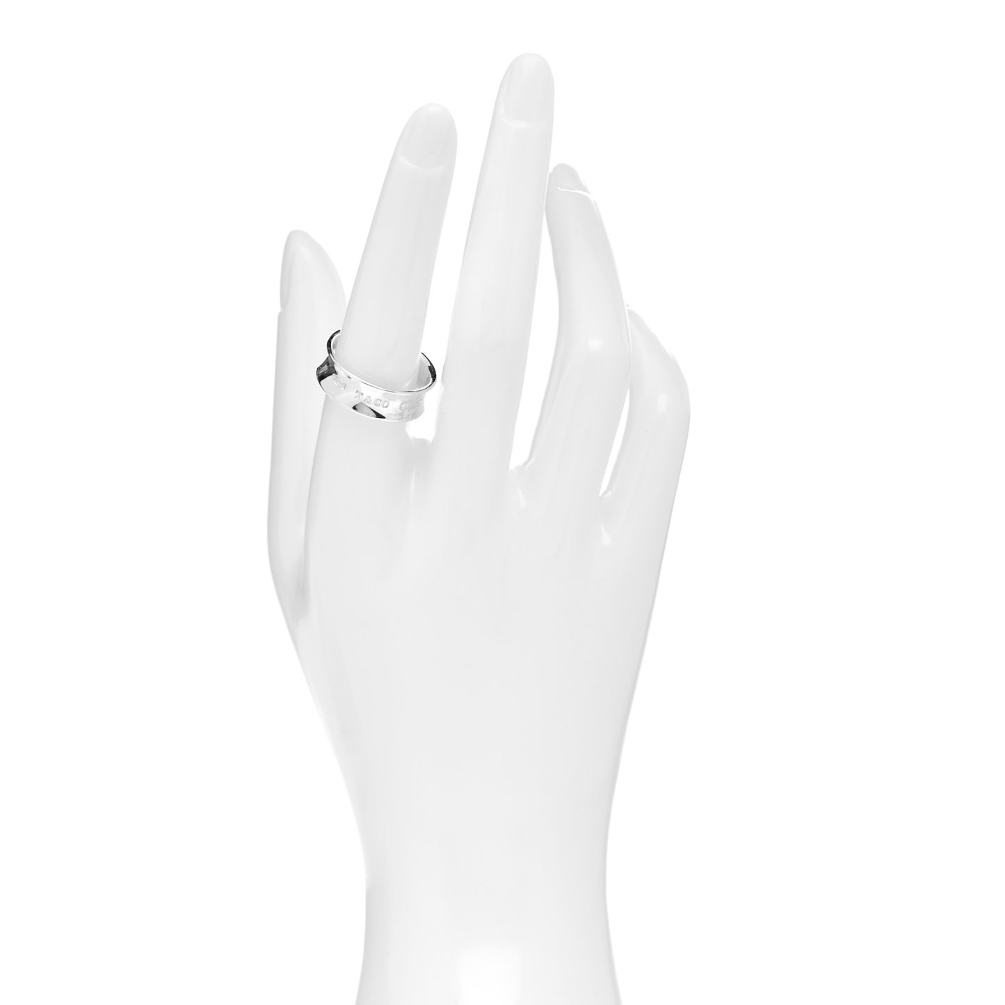 Sterling Silver 1837 Band Ring 56 7.5