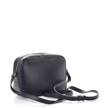 Gucci Pebbled Calfskin Small Soho Disco Bag Blue 3 of 7