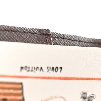 Louis Vuitton Damier Ebene Small Ring Agenda Cover 8 of 8