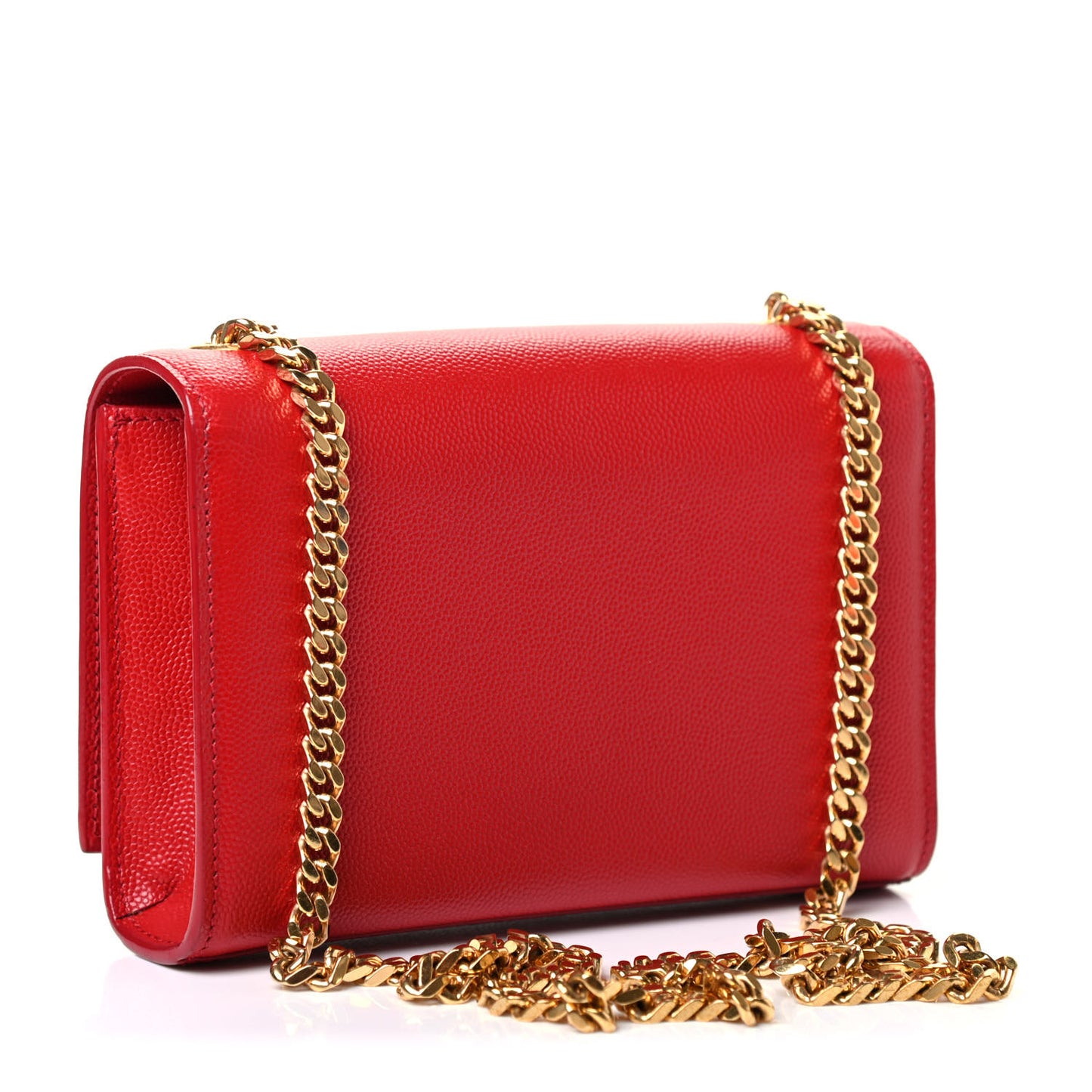 Grain De Poudre Small Monogram Kate Satchel Red