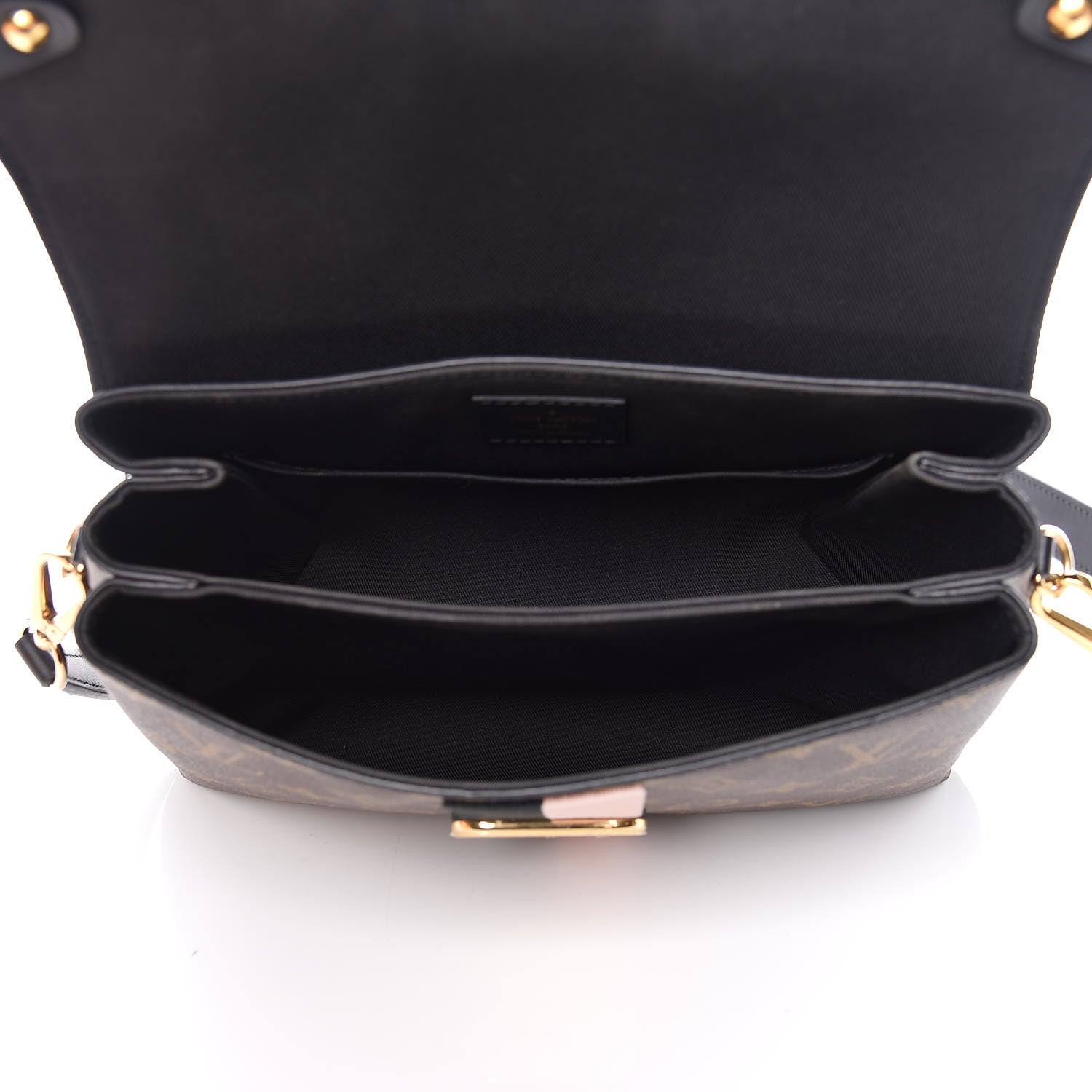 Louis Vuitton Monogram Georges BB Black Rose Poudre 5 of 8