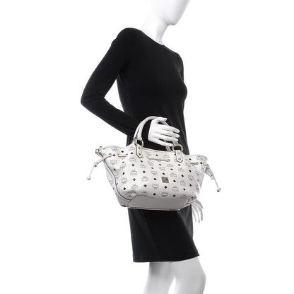MCM Visetos Drawstring Bag White 3 of 21