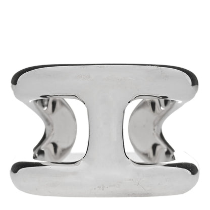 Hermes Sterling Silver PM Osmose Ring 53 6.5 1 of 5