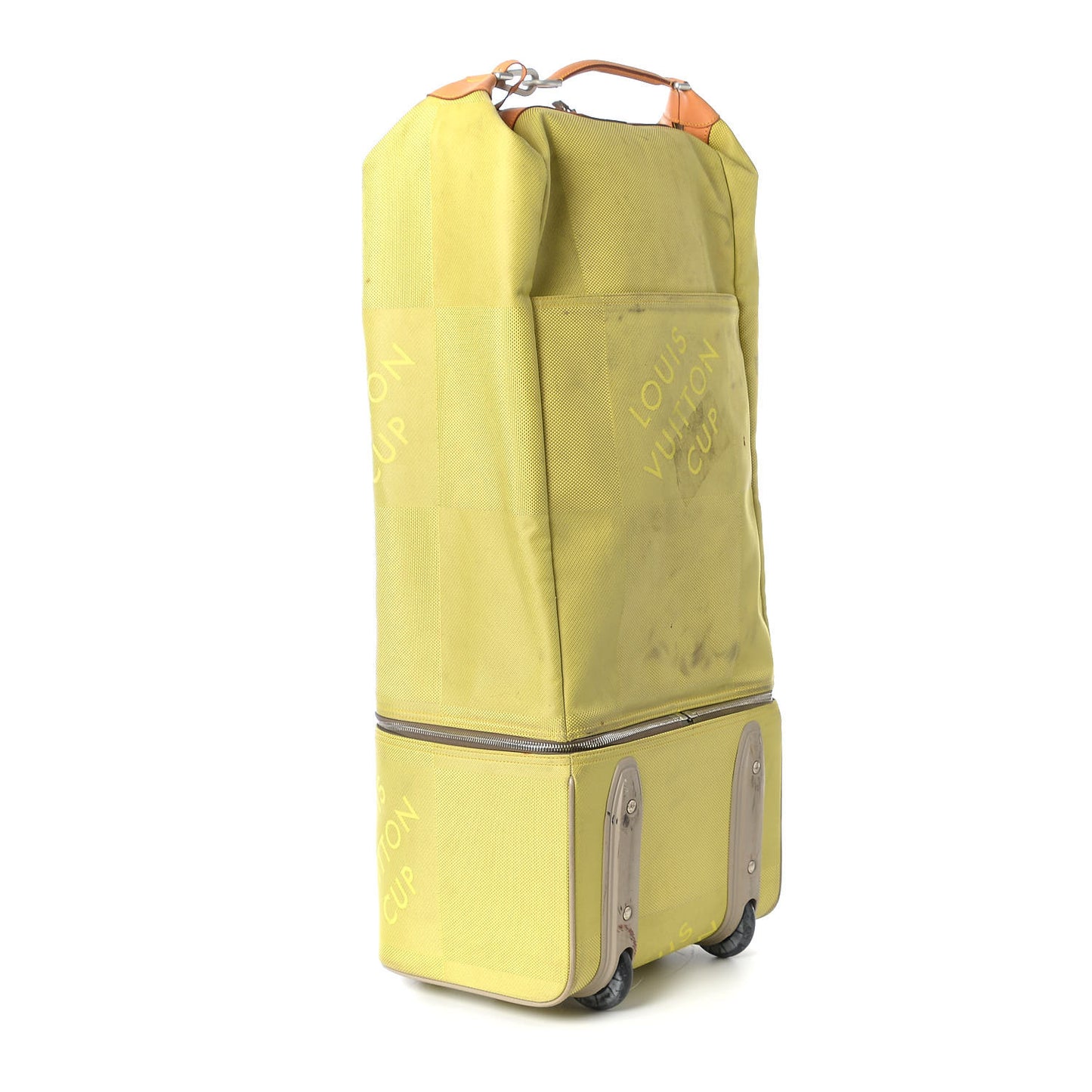 Damier Geant Americas Cup Luggage Yellow