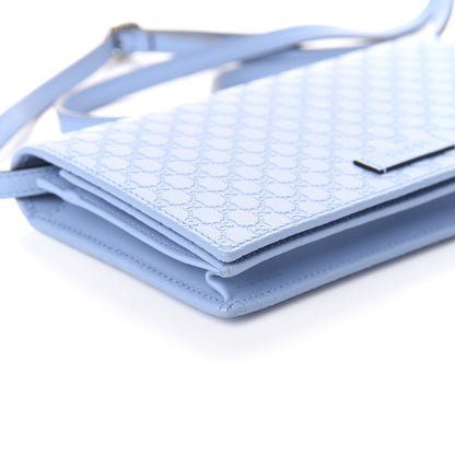 Gucci Microguccissima Crossbody Wallet Mineral Blue 7 of 8