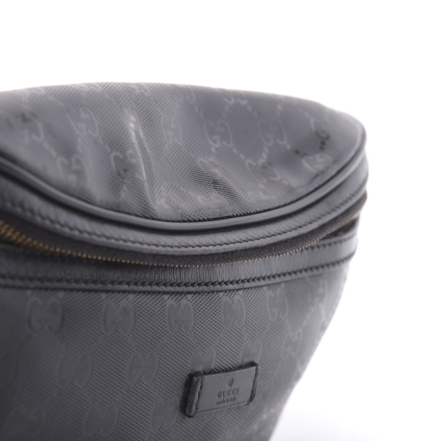 Gucci Imprime Monogram Belt Bag Black 13 of 13