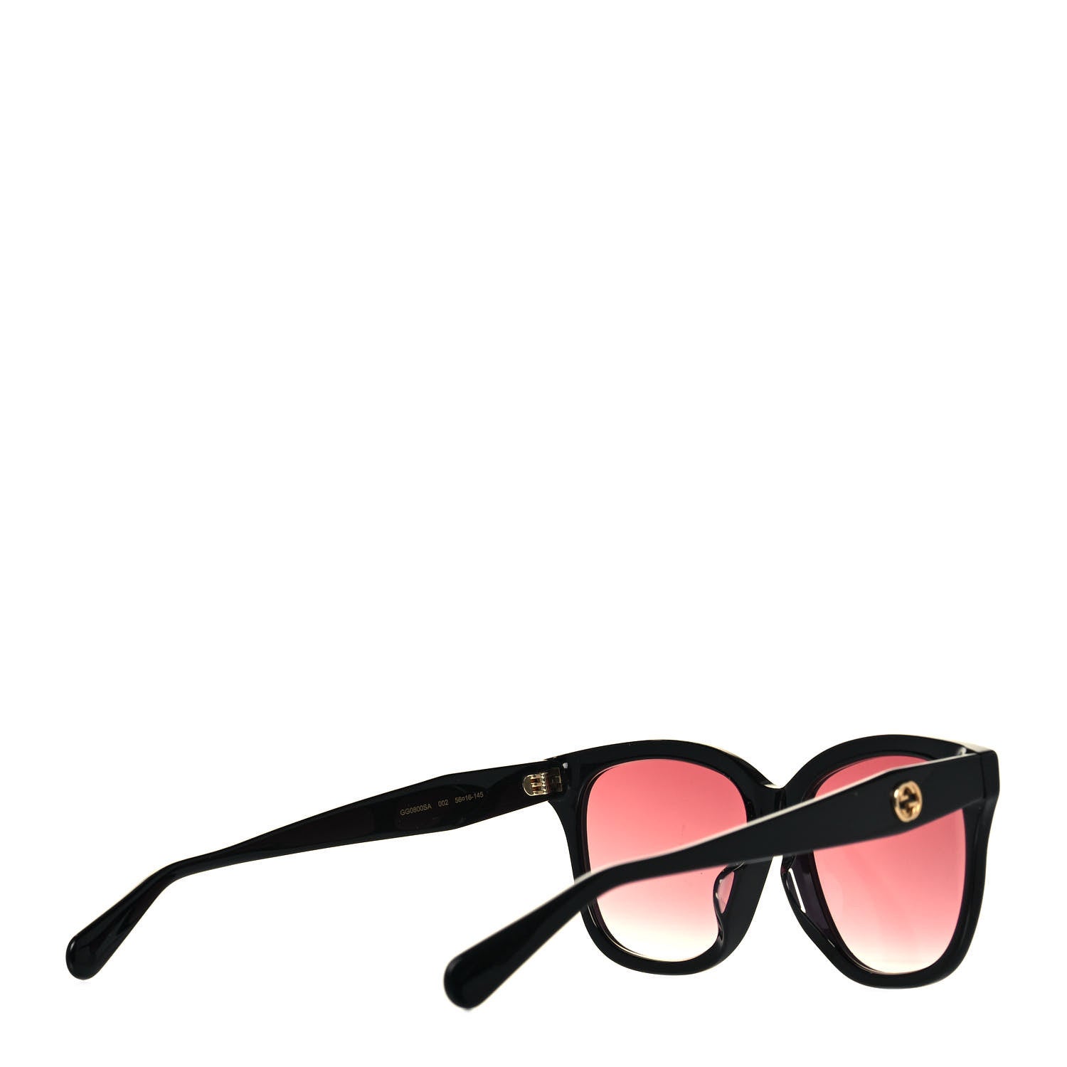 Gucci Acetate Sunglasses GG0800SA Black 4 of 7