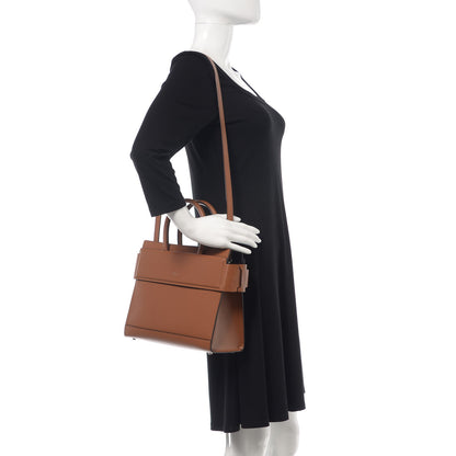 Givenchy Smooth Calfskin Small Horizon Satchel Caramel 2 of 11
