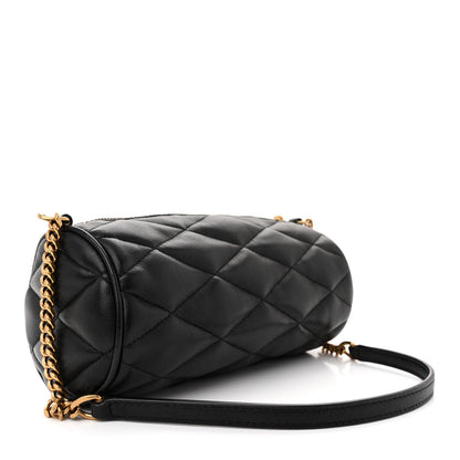 Saint Laurent Lambskin Monogram Mini Sade Tube Bag Black 3 of 12