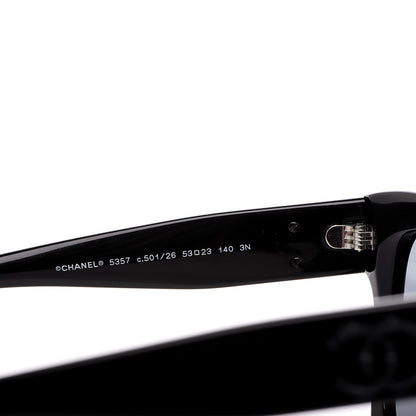 Chanel CC Sunglasses 5357 Black 6 of 7