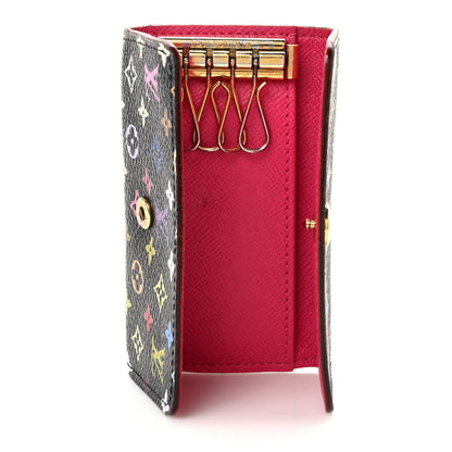 Louis Vuitton Monogram Multicolor Multicles 4 Key Holder Black Grenade 4 of 10